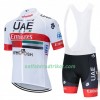 Fahrradbekleidung Radtrikot Kurzarm + Trägershorts 2020 UAE Team Emirates N001